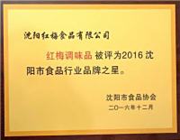 沈阳市食品行业品牌之星