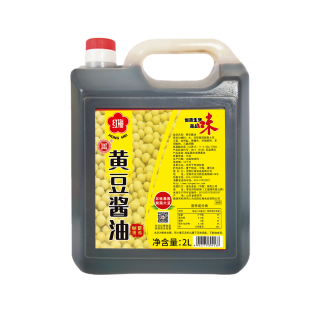 红梅黄豆酱油2L