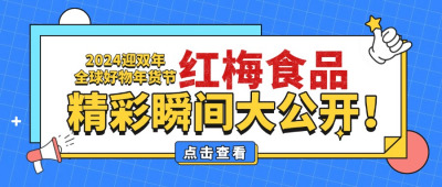 2024迎双年全球好物年货节，红梅精彩回顾